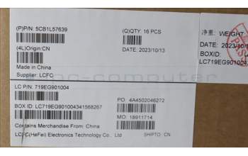 Lenovo 5CB1L57639 FRU KT4D1_A_C30_FHD_NMNC_ASSY