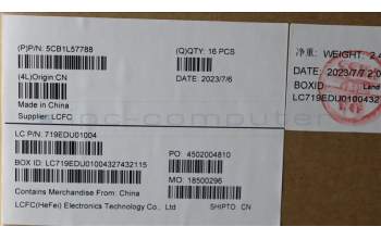 Lenovo 5CB1L57788 FRU COVER KX3B0_B_COVER