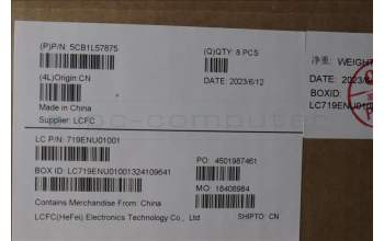 Lenovo 5CB1L57875 COVER KP6B0_B_COVER_FHD_ASSY