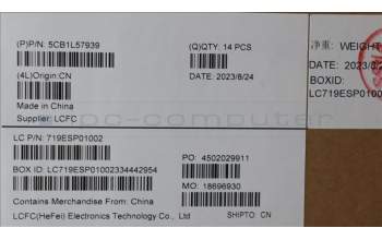 Lenovo 5CB1L57939 COVER FRU KP6D5_D_COVER_UMA_SUB_ASSY_BK