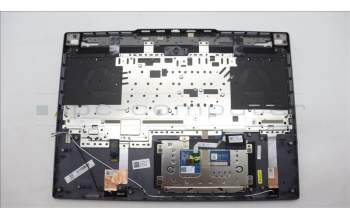 Lenovo 5CB1L58759 C-Abdeckung mit Tastatur, Italienisch, sturmgrau, RGB-Hintergrundbel.