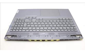 Lenovo 5CB1L58762 C-Abdeckung mit Tastatur, Portugiesisch, sturmgrau, RGB-Hintergrundbel.