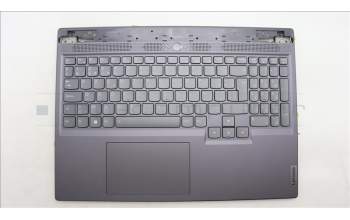 Lenovo 5CB1L60064 C-Abdeckung mit Tastatur, Belgisch, sturmgrau, RGB-Hintergrundbel., GB