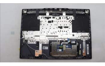 Lenovo 5CB1L60064 C-Abdeckung mit Tastatur, Belgisch, sturmgrau, RGB-Hintergrundbel., GB