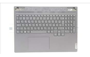 Lenovo 5CB1L60069 C-Abdeckung mit Tastatur, Tschechisch/Slowakisch, schiefergrau, Hintergrundbeleuchtung, GB