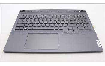 Lenovo 5CB1L60072 C-Abdeckung mit Tastatur, Ukraine, Sturmgrau, RGB-Hintergrundbeleuchtung