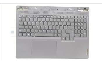 Lenovo 5CB1L60073 C-Cover with keyboard, USA English, Slate Grey, Backlight, US