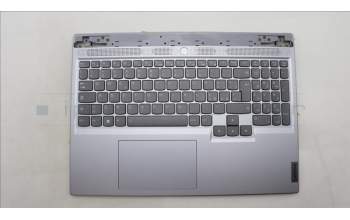 Lenovo 5CB1L60117 C-Abdeckung mit Tastatur, Italienisch, Mineralgrau, RGB-Hintergrundbel.
