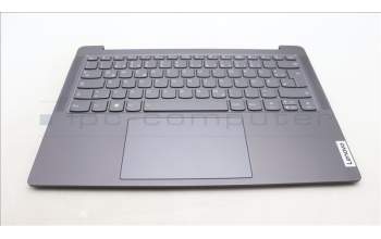 Lenovo 5CB1L60180 C-Abdeckung mit Tastatur, Deutsch, Sturmgrau, Ohne_Fingerabdruckscanner