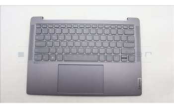 Lenovo 5CB1L60181 C-Abdeckung mit Tastatur, Griechisch, sturmgrau, Ohne_Fingerabdruckscanner