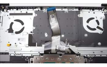 Lenovo 5CB1L60194 C-Abdeckung mit Tastatur, Spanisch, sturmgrau, Ohne_Fingerabdruckscanner