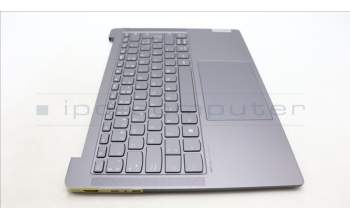 Lenovo 5CB1L60194 C-Abdeckung mit Tastatur, Spanisch, sturmgrau, Ohne_Fingerabdruckscanner