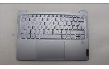 Lenovo 5CB1L64517 C-Abdeckung mit Tastatur, Slowenisch, Mineralgrau, Fingerabdruckleser