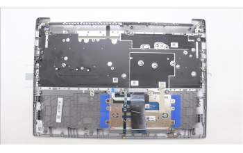 Lenovo 5CB1L66533 C-Abdeckung mit Tastatur, Belgisch, wolkengrau, Hintergrundbeleuchtung, Ohne Fingerabdruck, GB