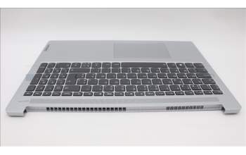 Lenovo 5CB1L66533 C-Abdeckung mit Tastatur, Belgisch, wolkengrau, Hintergrundbeleuchtung, Ohne Fingerabdruck, GB