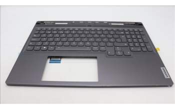 Lenovo 5CB1L68003 C-Abdeckung mit Tastatur, Portugiesisch, RGB-Hintergrundbel.