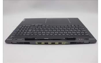 Lenovo 5CB1L68940 C-Abdeckung mit Tastatur, Französisch/Arabisch, sturmgrau, Hintergrundbeleuchtung, Fingerabdruckleser