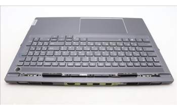 Lenovo 5CB1L68962 C-Cover with keyboard,Ukraine,Storm Grey,Backlight,Fingerprint