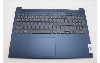 Lenovo 5CB1L69631 C-Abdeckung mit Tastatur, Spanisch, tiefblau, Ohne_Hintergrundbeleuchtung, Ohne_Fingerabdruckscanner