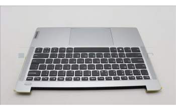 Lenovo 5CB1L69682 C-Abdeckung mit Tastatur, Englisch (US, Euro), Wolkengrau, Ohne_Hintergrundbeleuchtung, Ohne_Fingerabdruckscanner