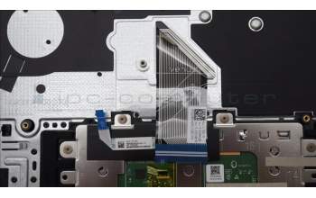 Lenovo 5CB1L69695 C-Abdeckung mit Tastatur, Portugiesisch, Wolkengrau, Ohne_Hintergrundbeleuchtung, Ohne_Fingerabdruckscanner