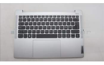 Lenovo 5CB1L69698 C-Abdeckung mit Tastatur, Skandinavien, Wolkengrau, Ohne_Hintergrundbeleuchtung, Ohne_Fingerabdruckscanner
