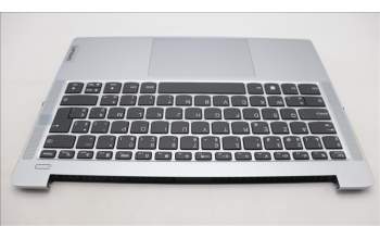 Lenovo 5CB1L69703 C-Abdeckung mit Tastatur, Belgisch, wolkengrau, Ohne Hintergrundbeleuchtung, Ohne Fingerabdruck, GB