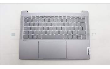 Lenovo 5CB1L72149 C-Abdeckung mit Tastatur, Portugiesisch, arktisgrau