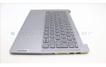 Lenovo 5CB1L72149 C-Abdeckung mit Tastatur, Portugiesisch, arktisgrau