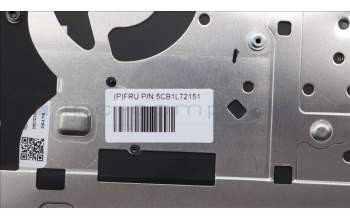 Lenovo 5CB1L72151 C-Abdeckung mit Tastatur, Slowenisch, arktisgrau