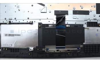 Lenovo 5CB1L74845 C-Abdeckung mit Tastatur, Ungarisch, Eisengrau, Fingerabdruckleser
