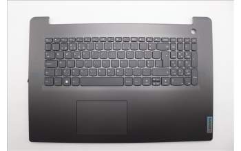 Lenovo 5CB1L74852 C-Cover with keyboard, Portuguese, Iron Grey, FingerPrint, UK