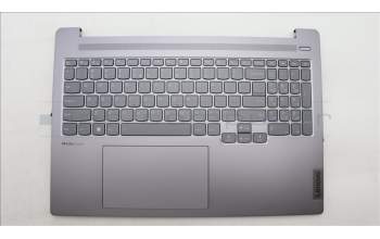 Lenovo 5CB1L79656 C-Abdeckung mit Tastatur, Englisch (US, Euro), Arktisgrau
