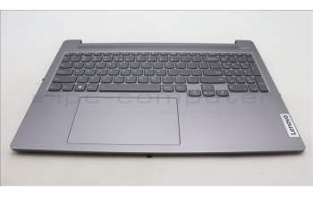 Lenovo 5CB1L79656 C-Abdeckung mit Tastatur, Englisch (US, Euro), Arktisgrau