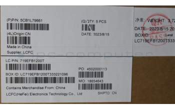 Lenovo 5CB1L79661 C-Abdeckung mit Tastatur, Griechisch, Arktisgrau