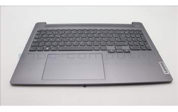 Lenovo 5CB1L79674 C-Abdeckung mit Tastatur, Spanisch, arktisgrau