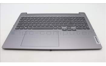 Lenovo 5CB1L79692 C-Abdeckung mit Tastatur, Deutsch, arktisgrau