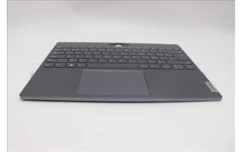 Lenovo 5CB1L79967 C-Abdeckung mit Tastatur, Belgisch, grau, Hintergrundbeleuchtung, GB