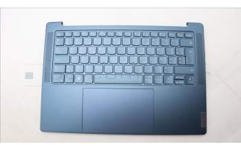 Lenovo 5CB1L79974 C-Abdeckung mit Tastatur, Belgisch, aquamarinblau, GB