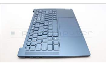 Lenovo 5CB1L79974 C-Abdeckung mit Tastatur, Belgisch, aquamarinblau, GB