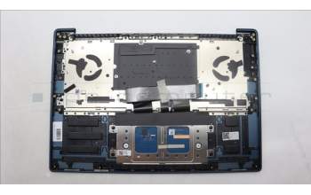 Lenovo 5CB1L80221 C-Abdeckung mit Tastatur, Skandinavien, Aquamarinblau