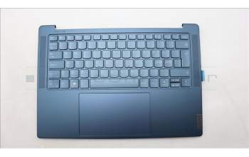 Lenovo 5CB1L80222 C-Abdeckung mit Tastatur, Skandinavien, Aquamarinblau