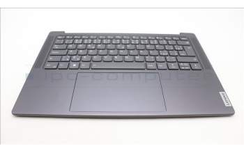Lenovo 5CB1L80274 C-Abdeckung mit Tastatur, Tschechisch/Slowakisch, sturmgrau, GB
