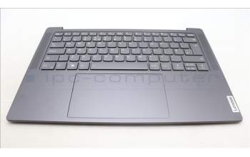 Lenovo 5CB1L80515 C-Cover with keyboard, UK English, Storm Grey, UK