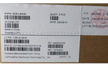 Lenovo 5CB1L80530 COVER Upper Case ASM_CZE/SLK L83AA MG