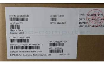 Lenovo 5CB1L80582 COVER Upper Case ASM_SPA L83AA TT