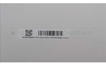 Lenovo 5CB1L83632 Lower Case C 82Y3 White