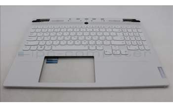 Lenovo 5CB1L83642 C-Cover with keyboard, Hebrew, White, RGB Backlight, US