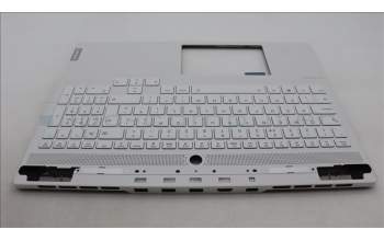 Lenovo 5CB1L83645 C-Cover with keyboard,UK English,White,RGB Backlight