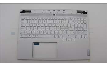 Lenovo 5CB1L83652 C-Cover with keyboard, Nordic, White, RGB Backlight, UK
